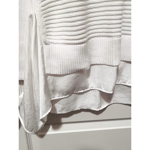 Simply Vera Vera Wang Cream Sweater, Size S - Picture 5 of 6